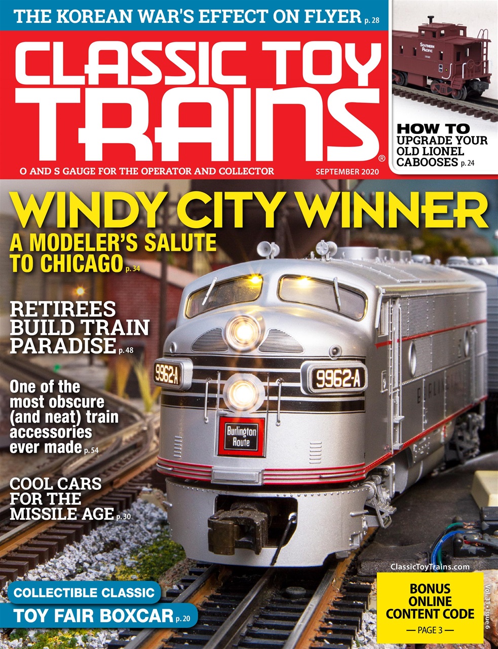 Classic Toy Trains Preview Pages