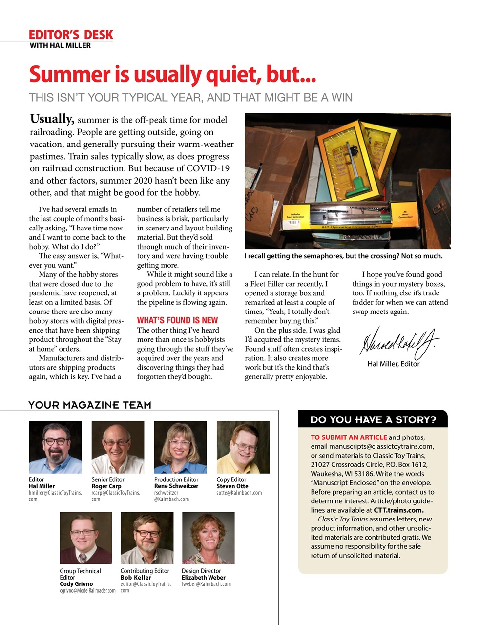 Classic Toy Trains Preview Pages
