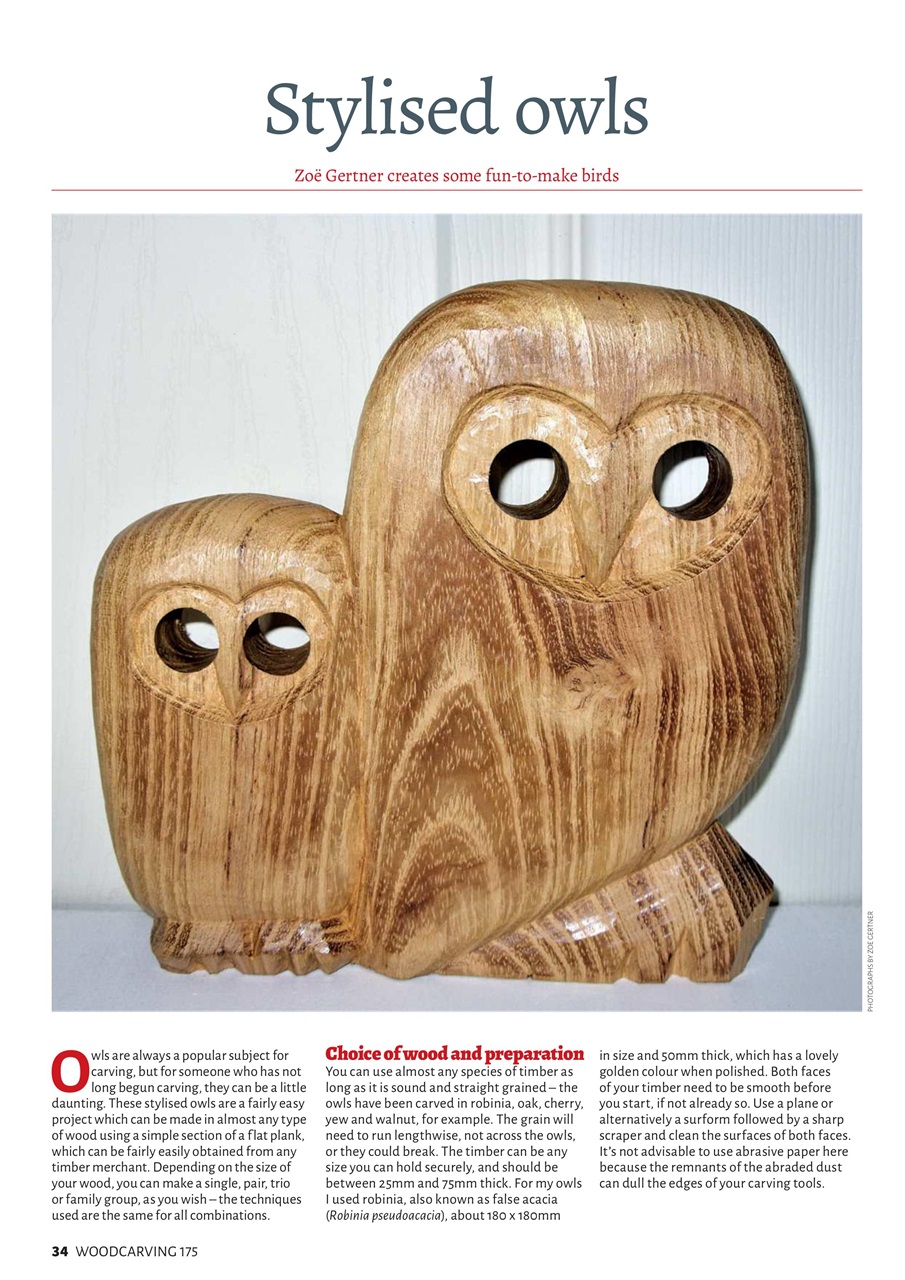 Woodcarving Preview Pages