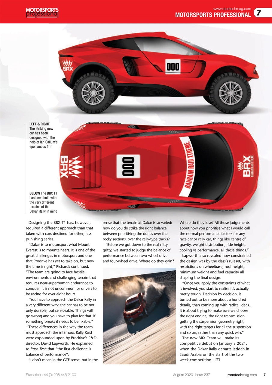 Race Tech Preview Pages