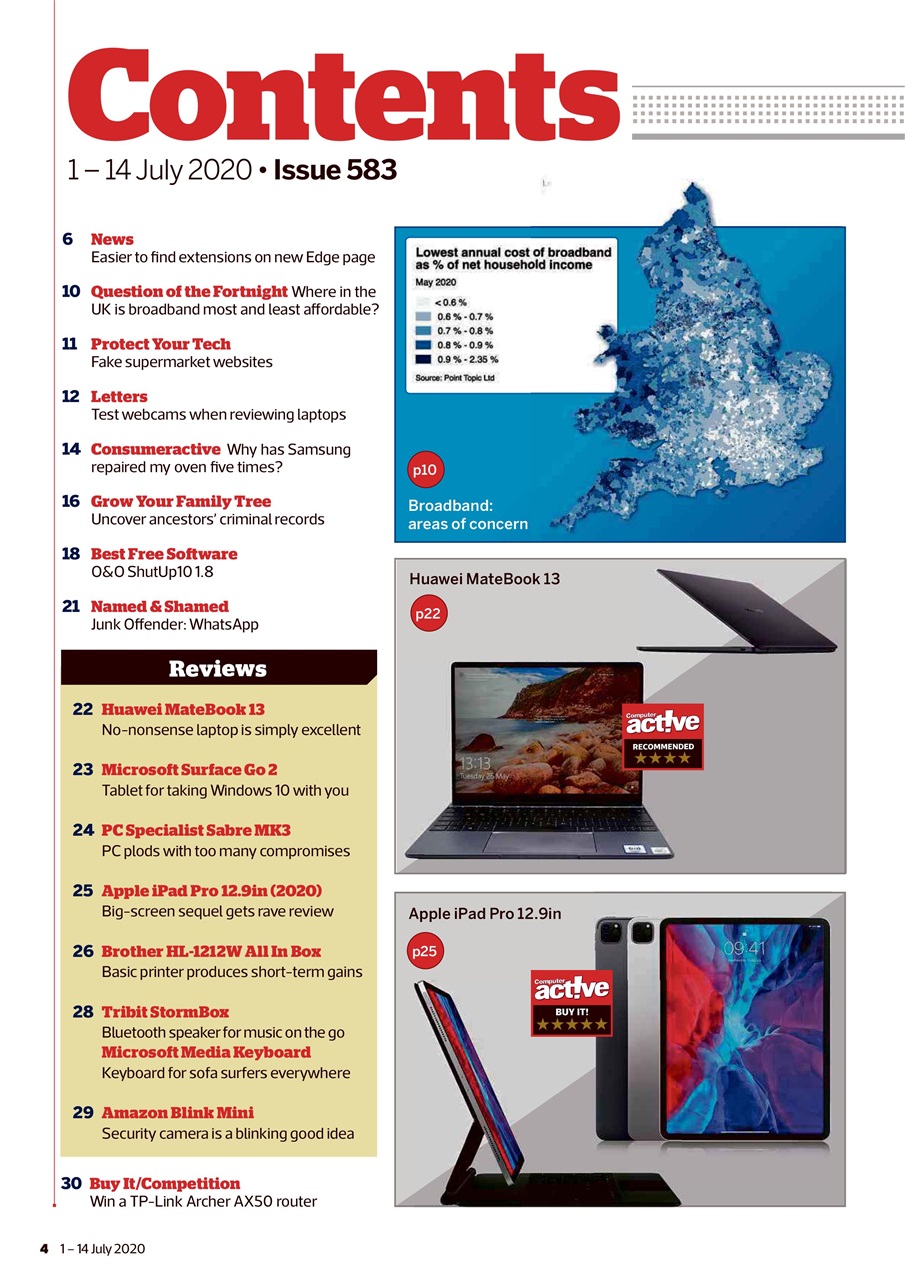 Computer Active Preview Pages