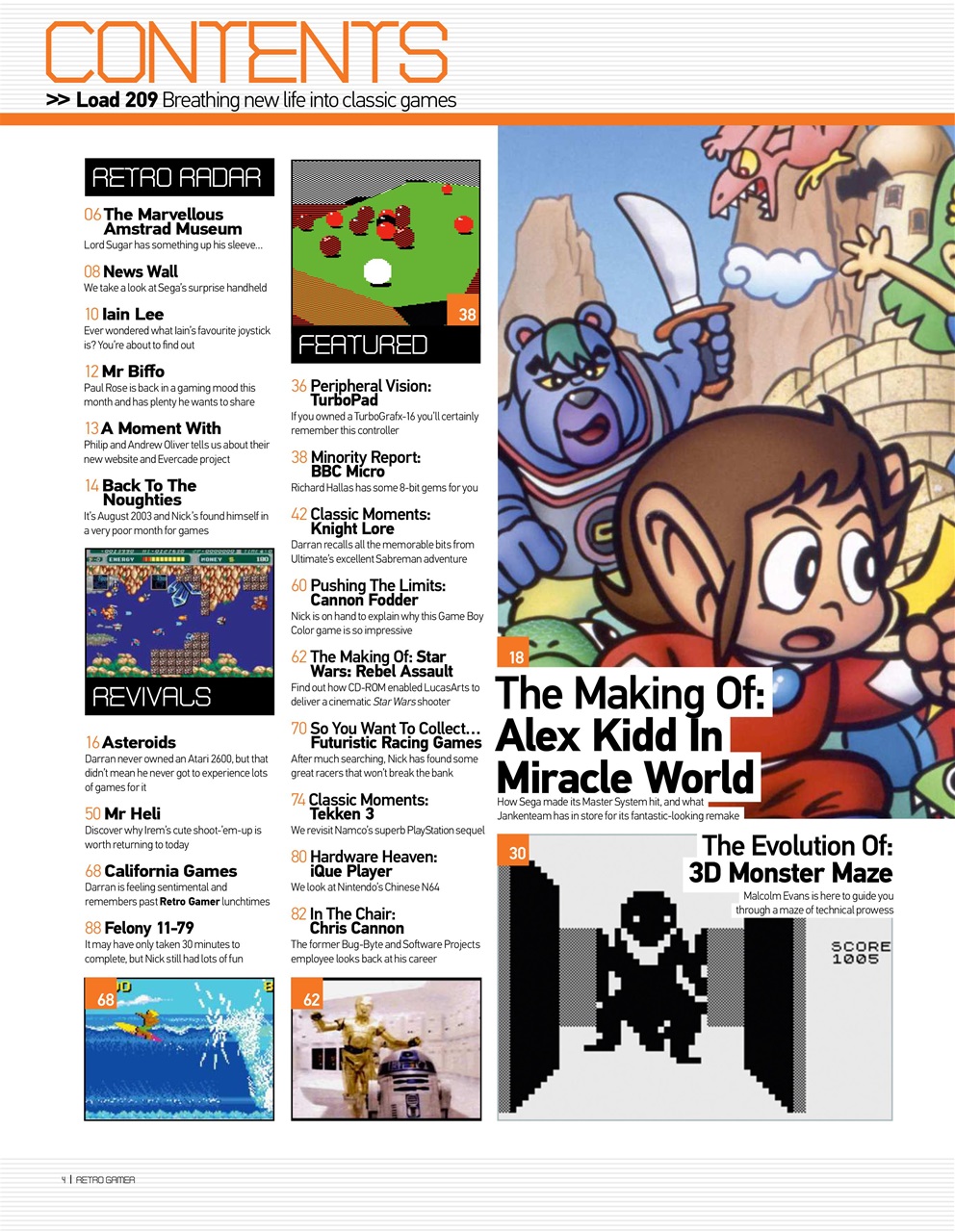 Retro Gamer Preview Pages