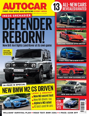 Autocar issue 1st July 2020