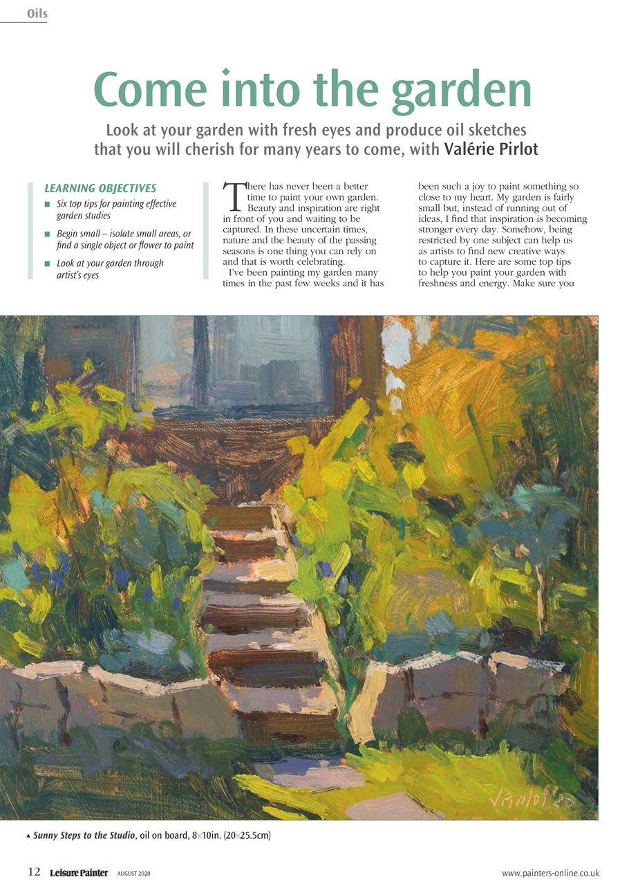 Leisure Painter & The Artist Preview Pages