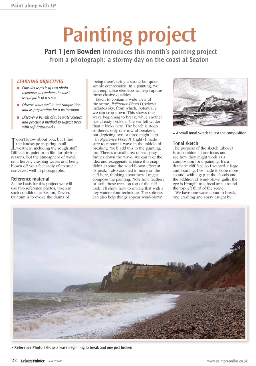 Leisure Painter & The Artist Preview Pages