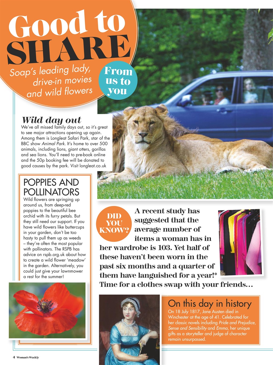 Woman's Weekly Preview Pages