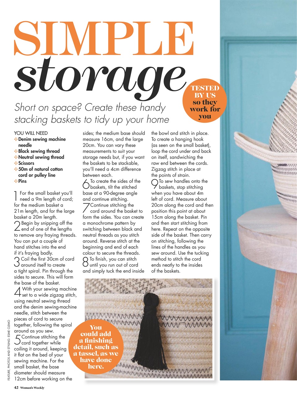 Woman's Weekly Preview Pages