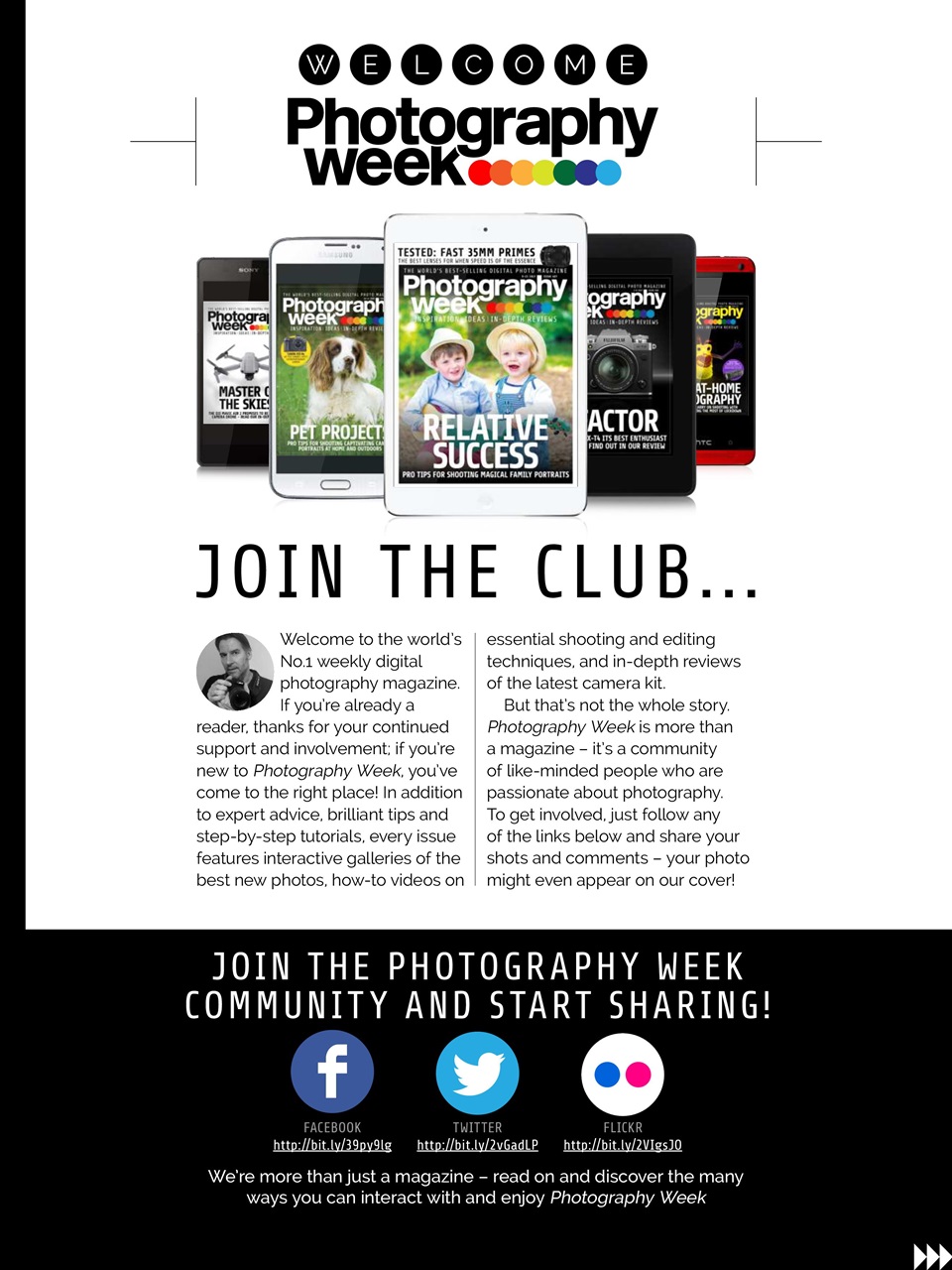 Photography Week Preview Pages