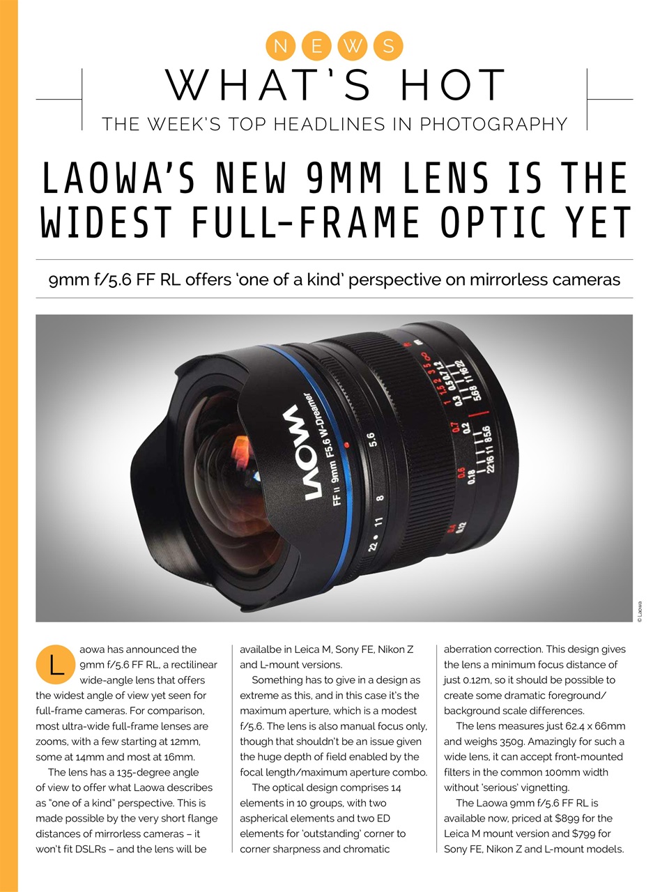 Photography Week Preview Pages