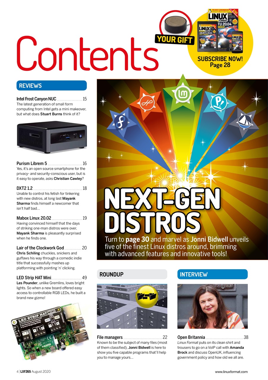 Linux Format Preview Pages