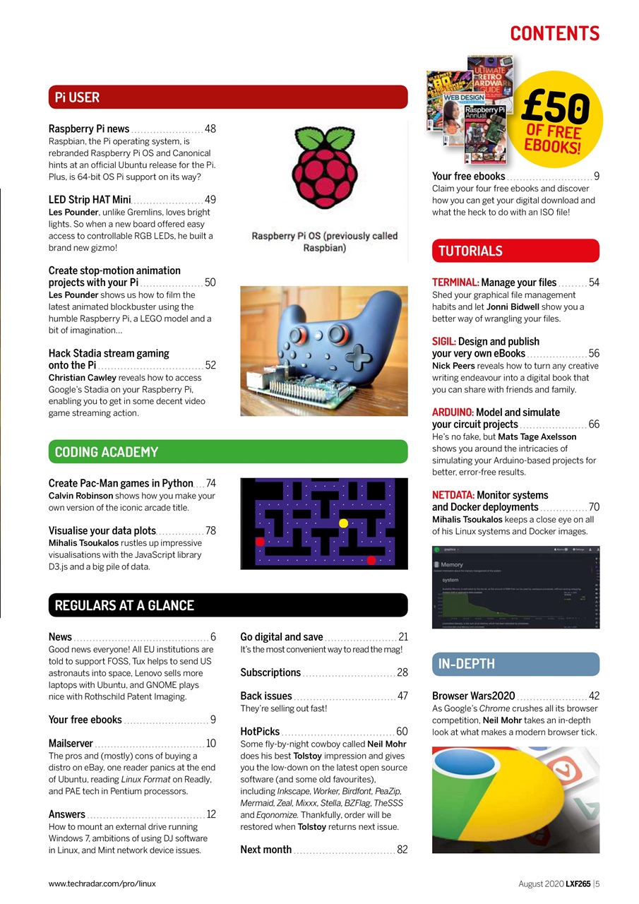 Linux Format Preview Pages