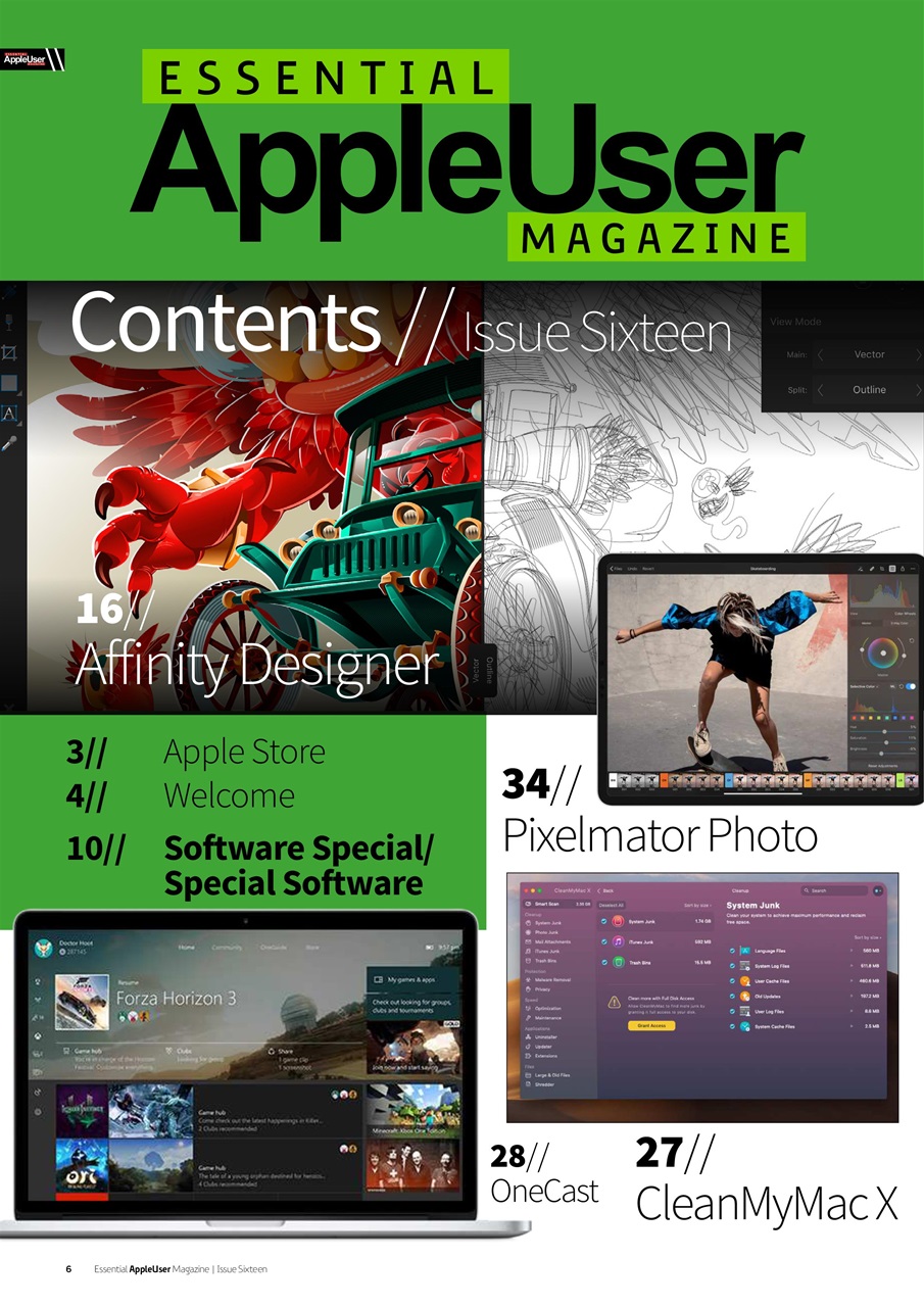 Essential Apple User Preview Pages
