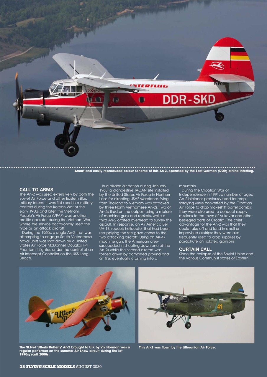 Radio Control Model Flyer Preview Pages