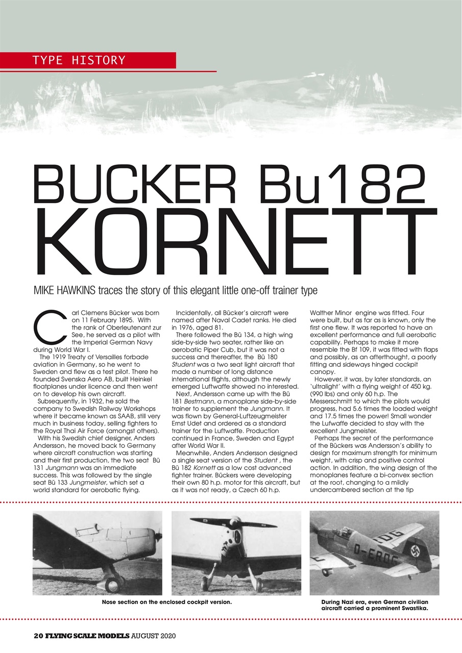 Flying Scale Models Preview Pages