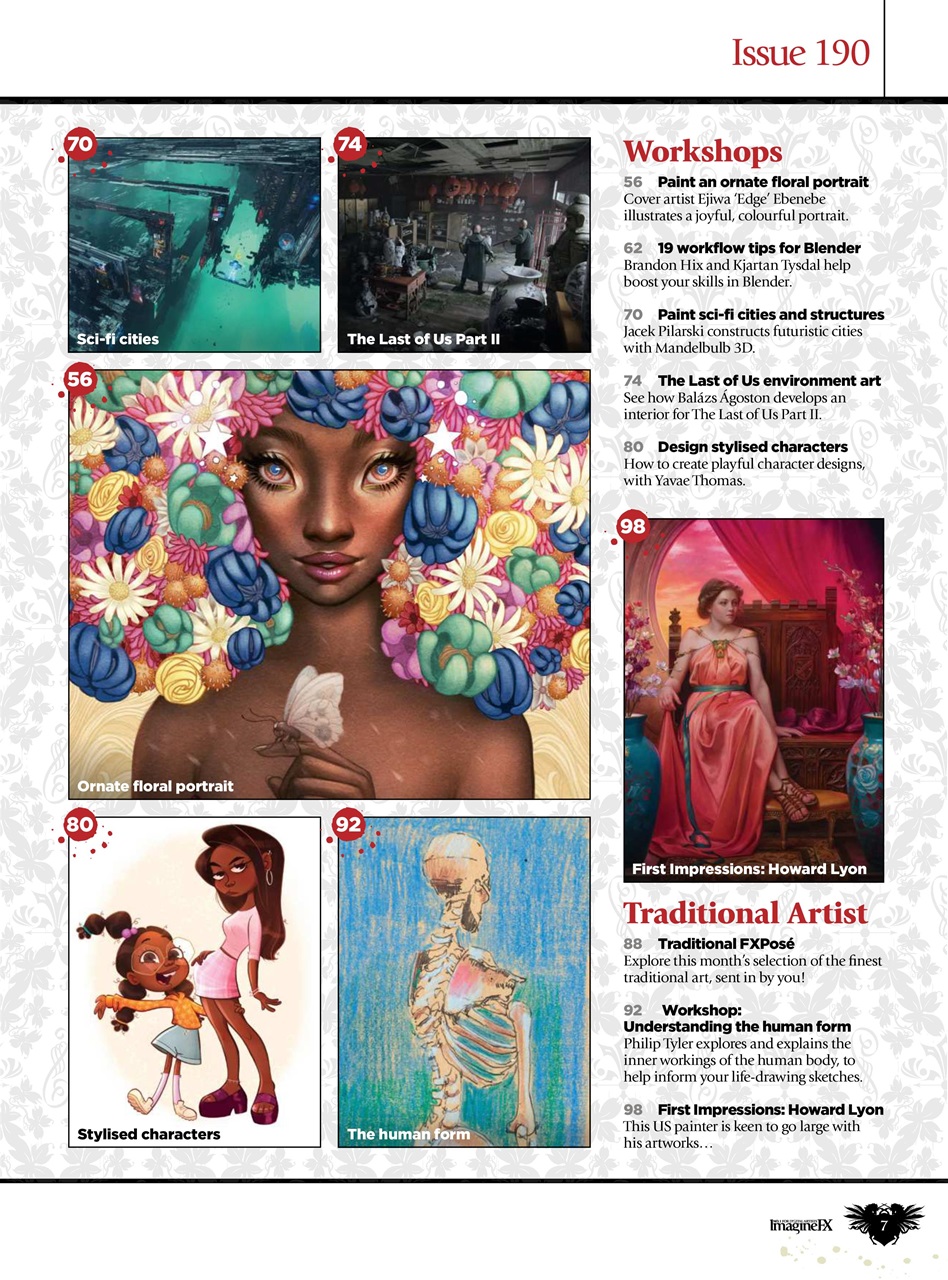 ImagineFX Preview Pages