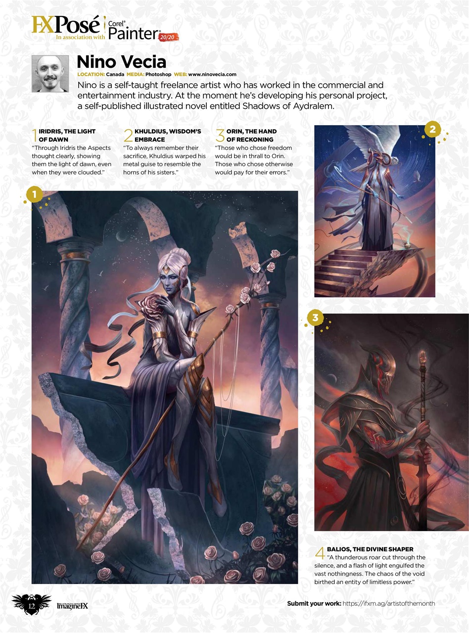 ImagineFX Preview Pages