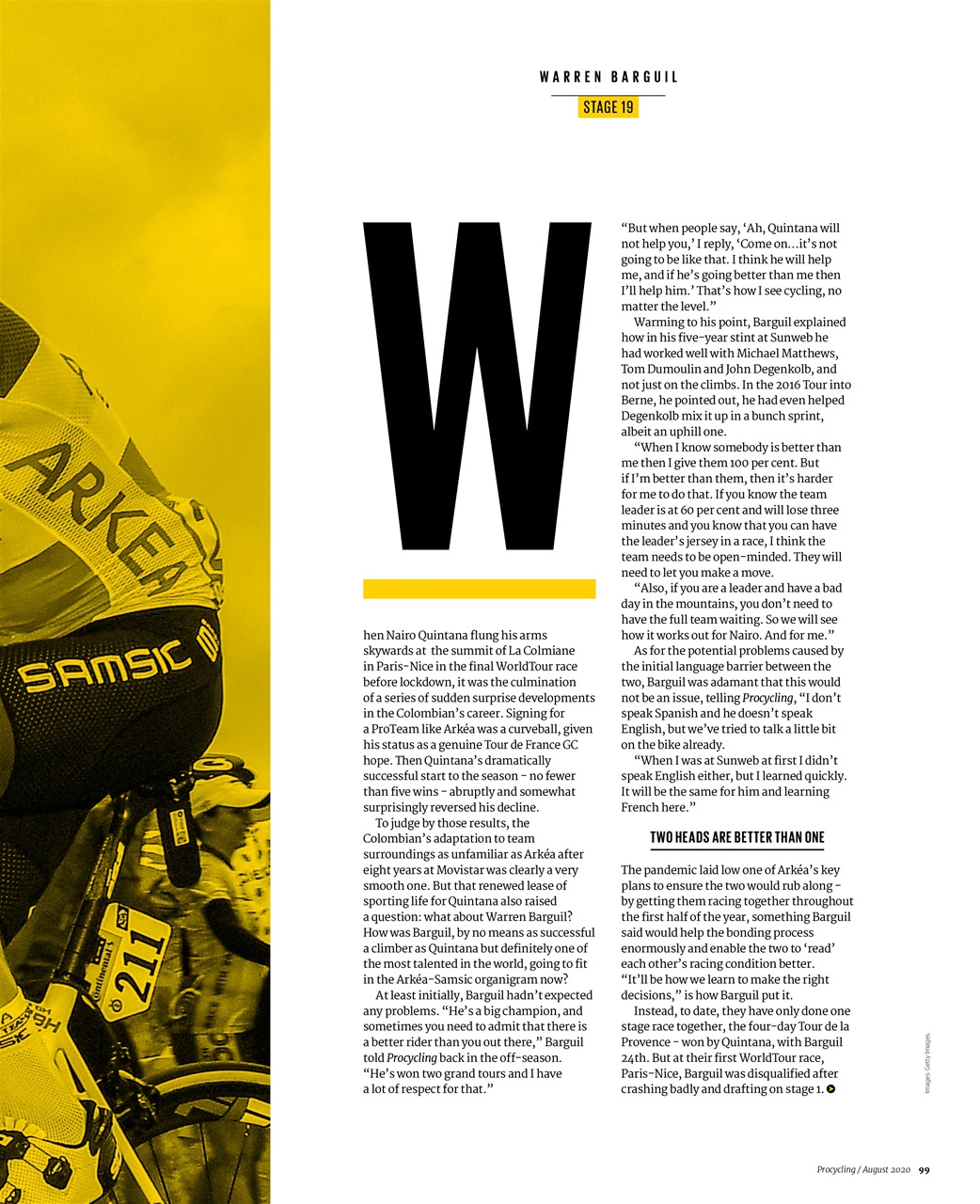 Procycling Preview Pages