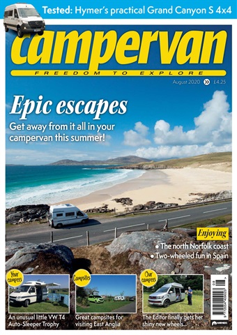 Campervan issue Epic escapes - August 2020