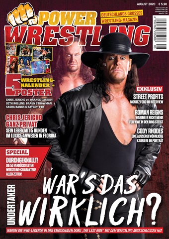 Power-Wrestling issue August 2020