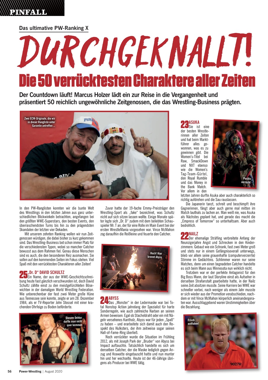 Power-Wrestling Preview Pages