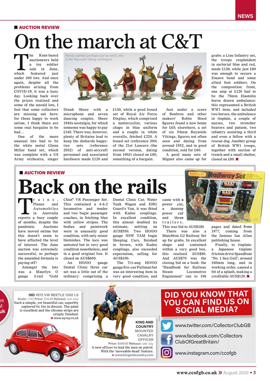 Collectors Gazette Preview Pages
