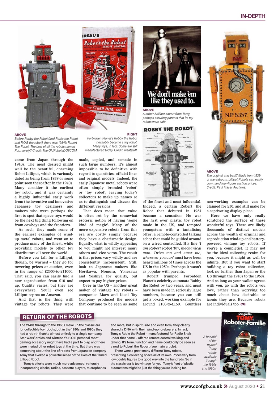 Collectors Gazette Preview Pages