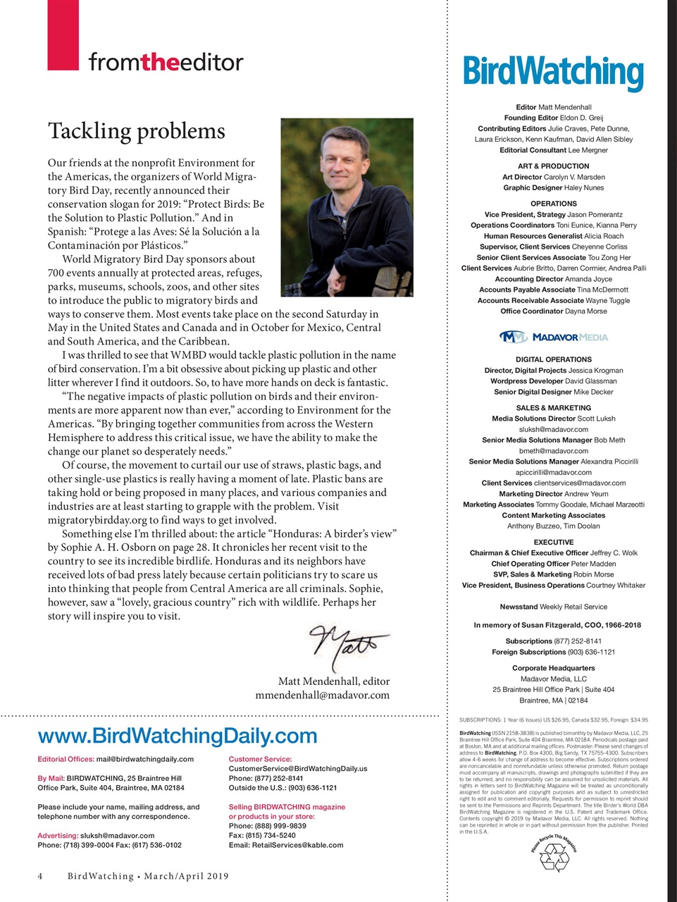 BirdWatching Preview Pages