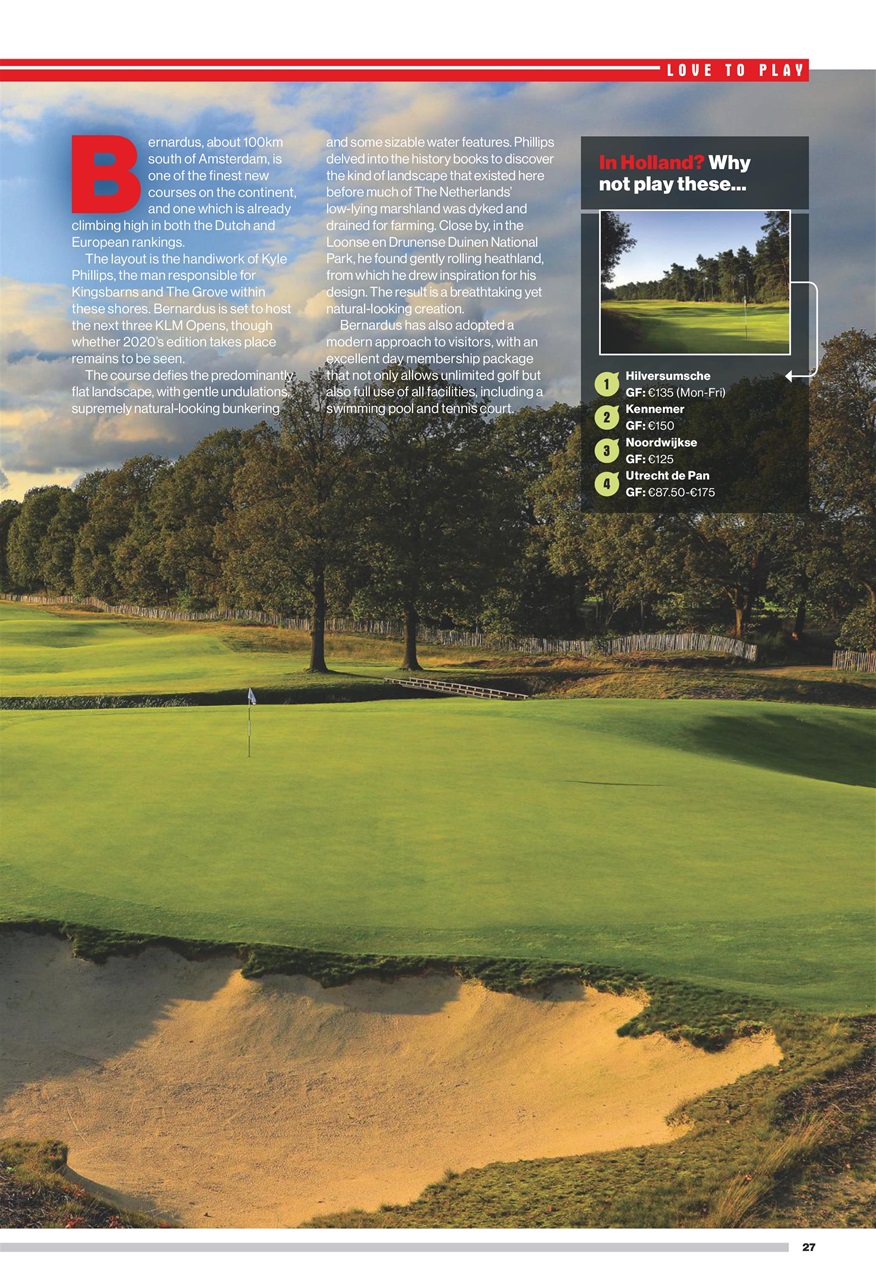 Golf Monthly Preview Pages