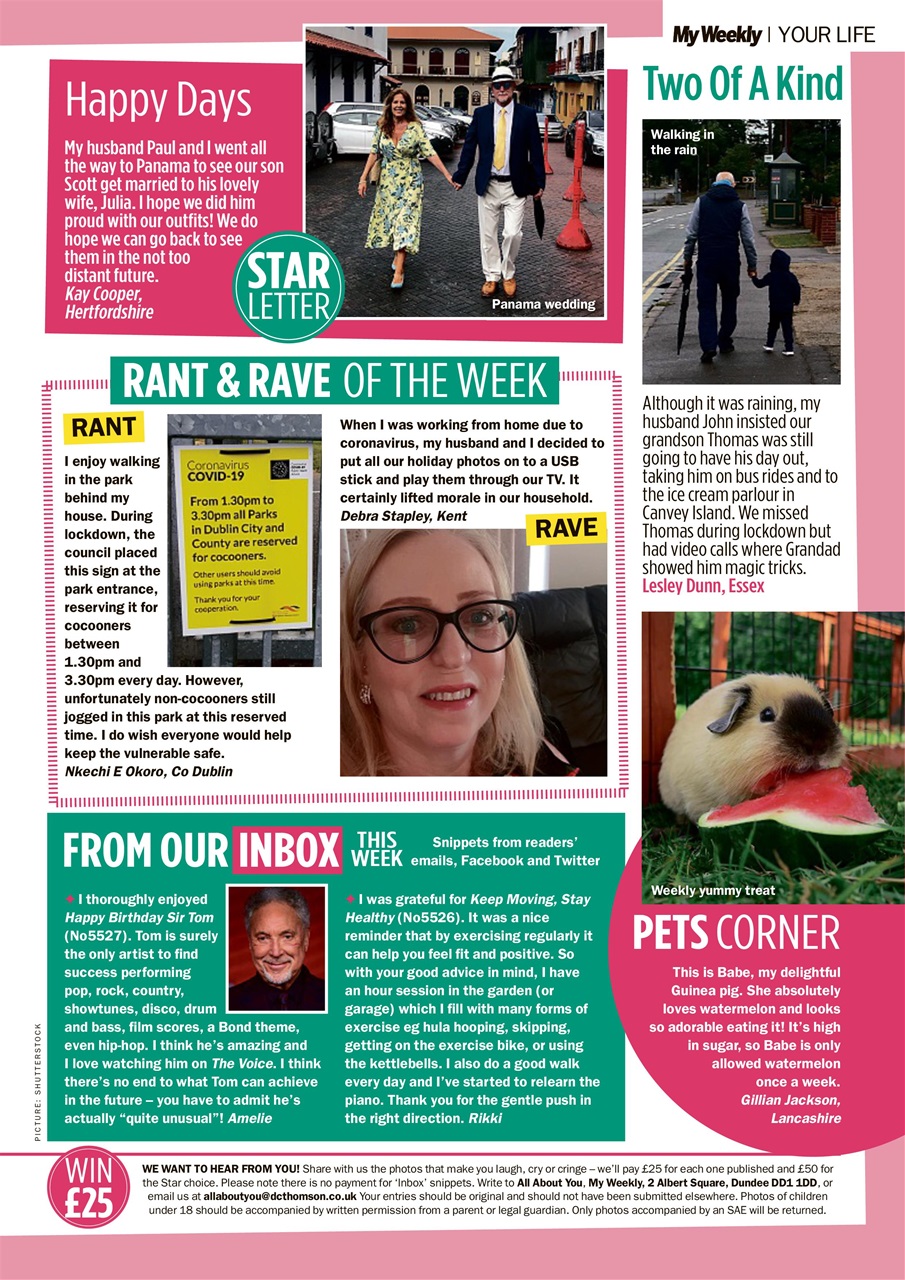 My Weekly Preview Pages