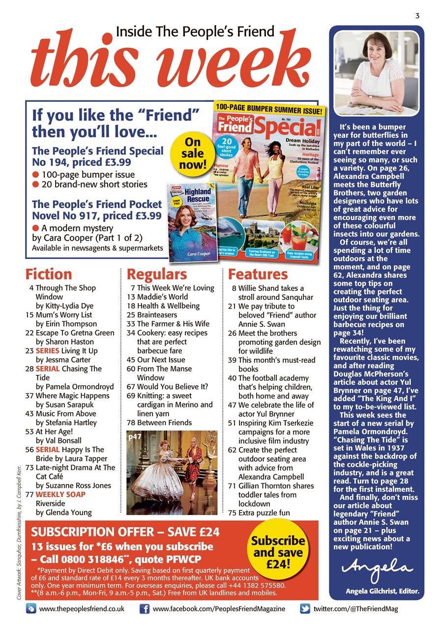 The People’s Friend Preview Pages