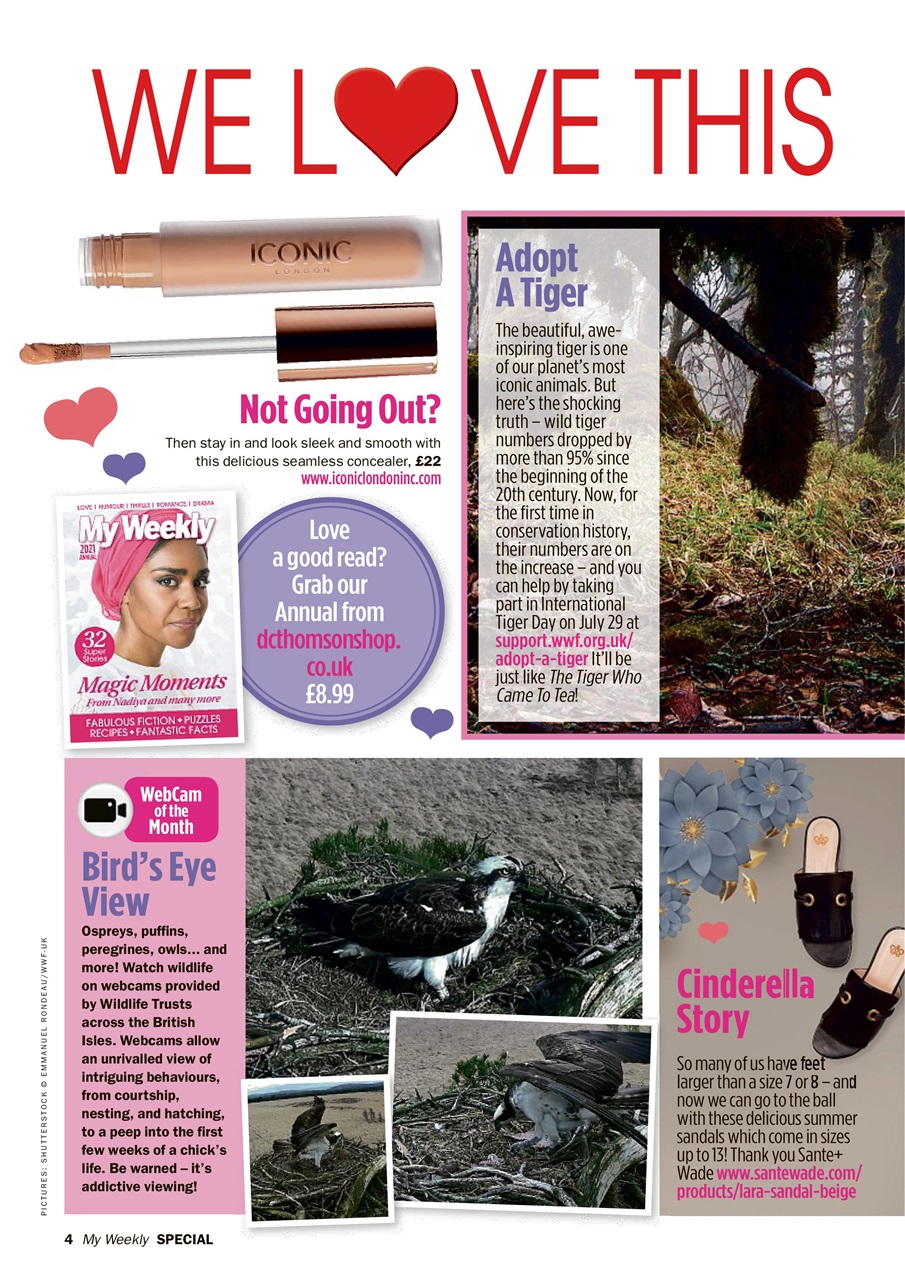 My Weekly Special Preview Pages