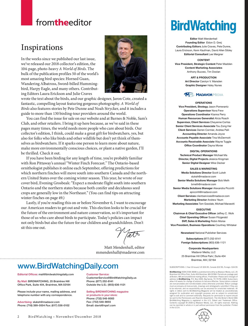 BirdWatching Preview Pages