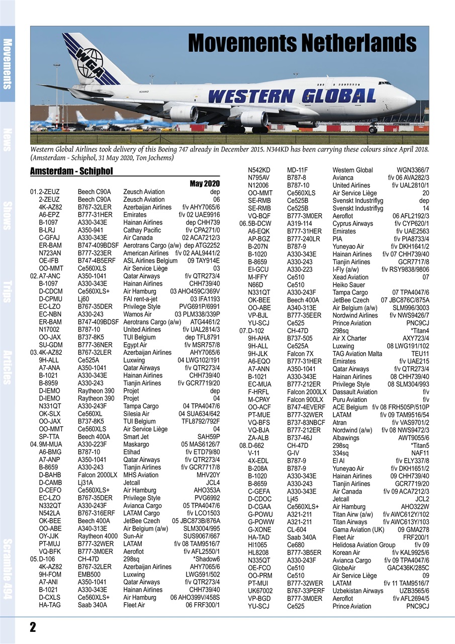 Scramble Magazine Preview Pages