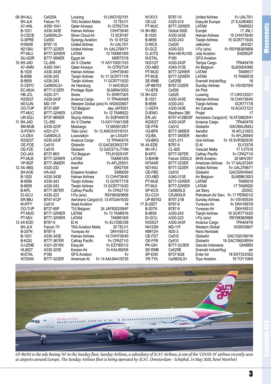 Scramble Magazine Preview Pages