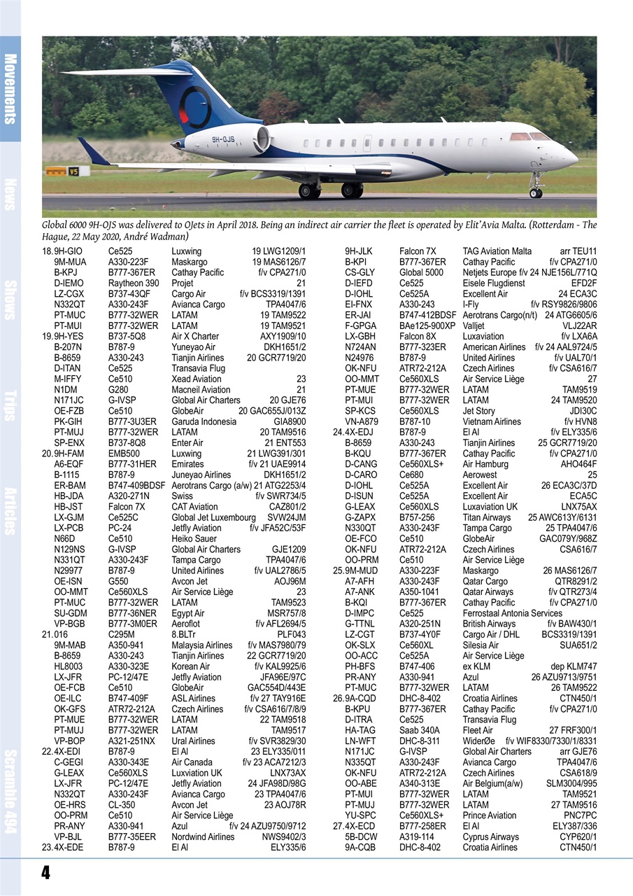 Scramble Magazine Preview Pages