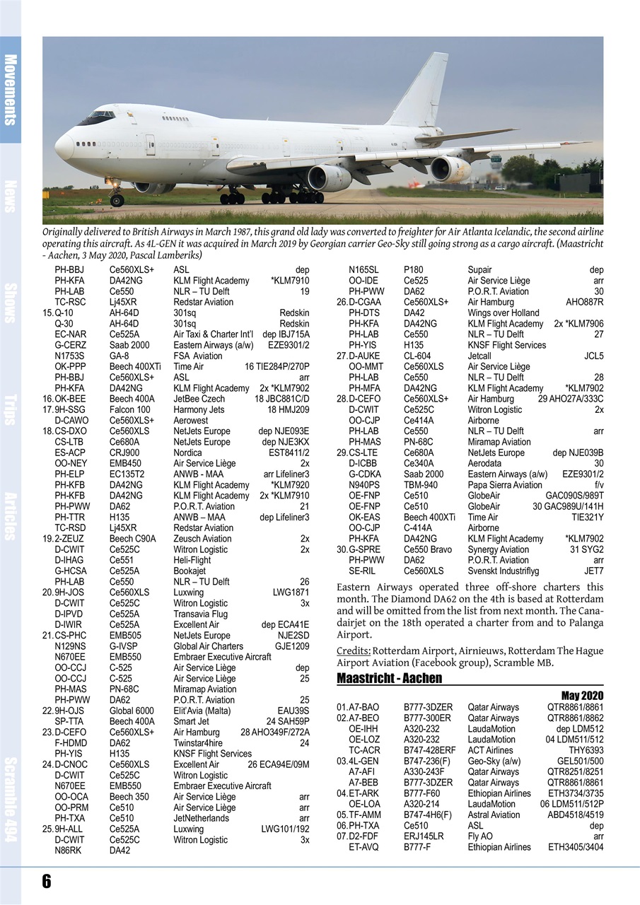 Scramble Magazine Preview Pages