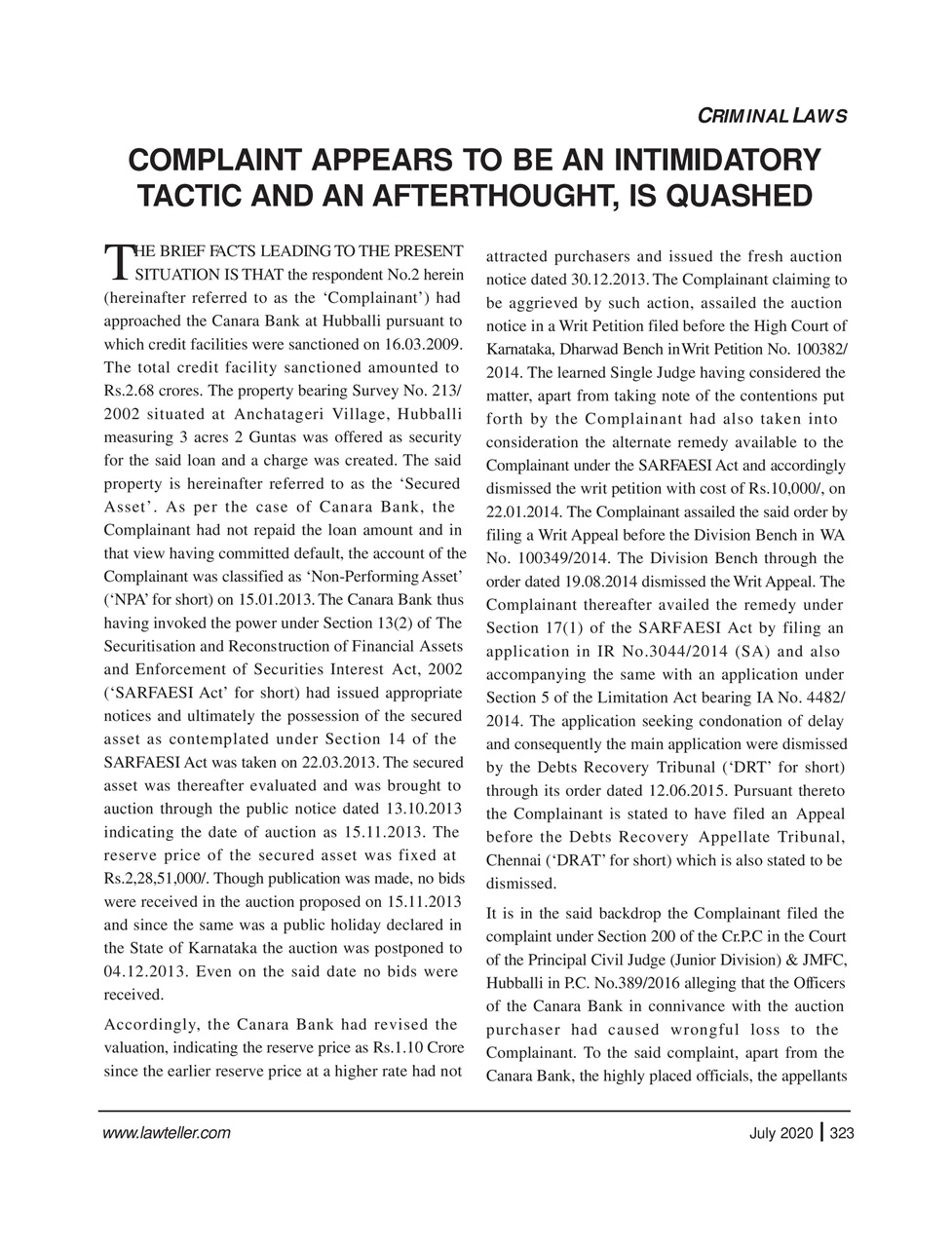 Lawteller – A Legal Awareness Magazine Preview Pages