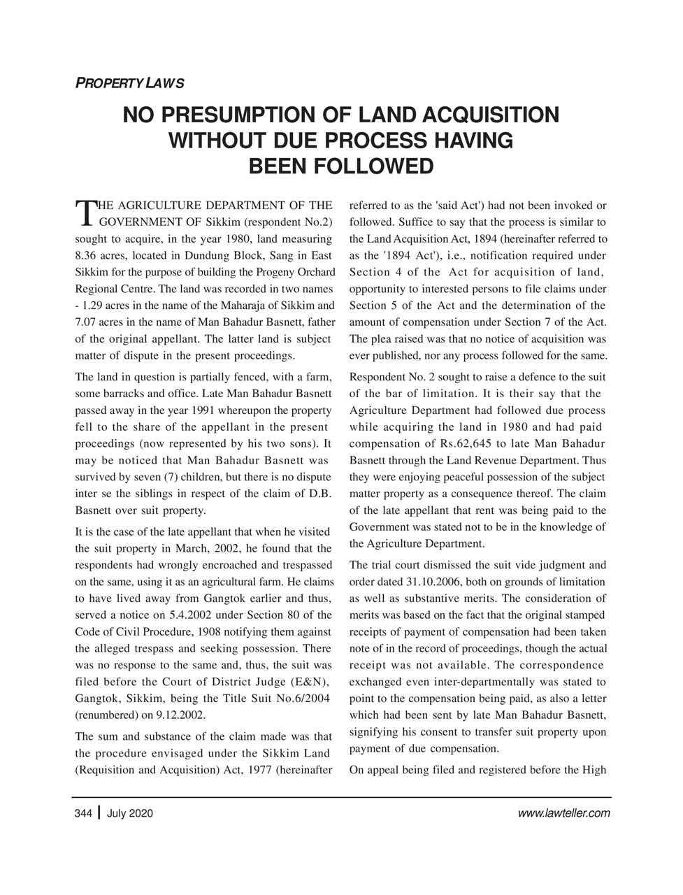 Lawteller – A Legal Awareness Magazine Preview Pages