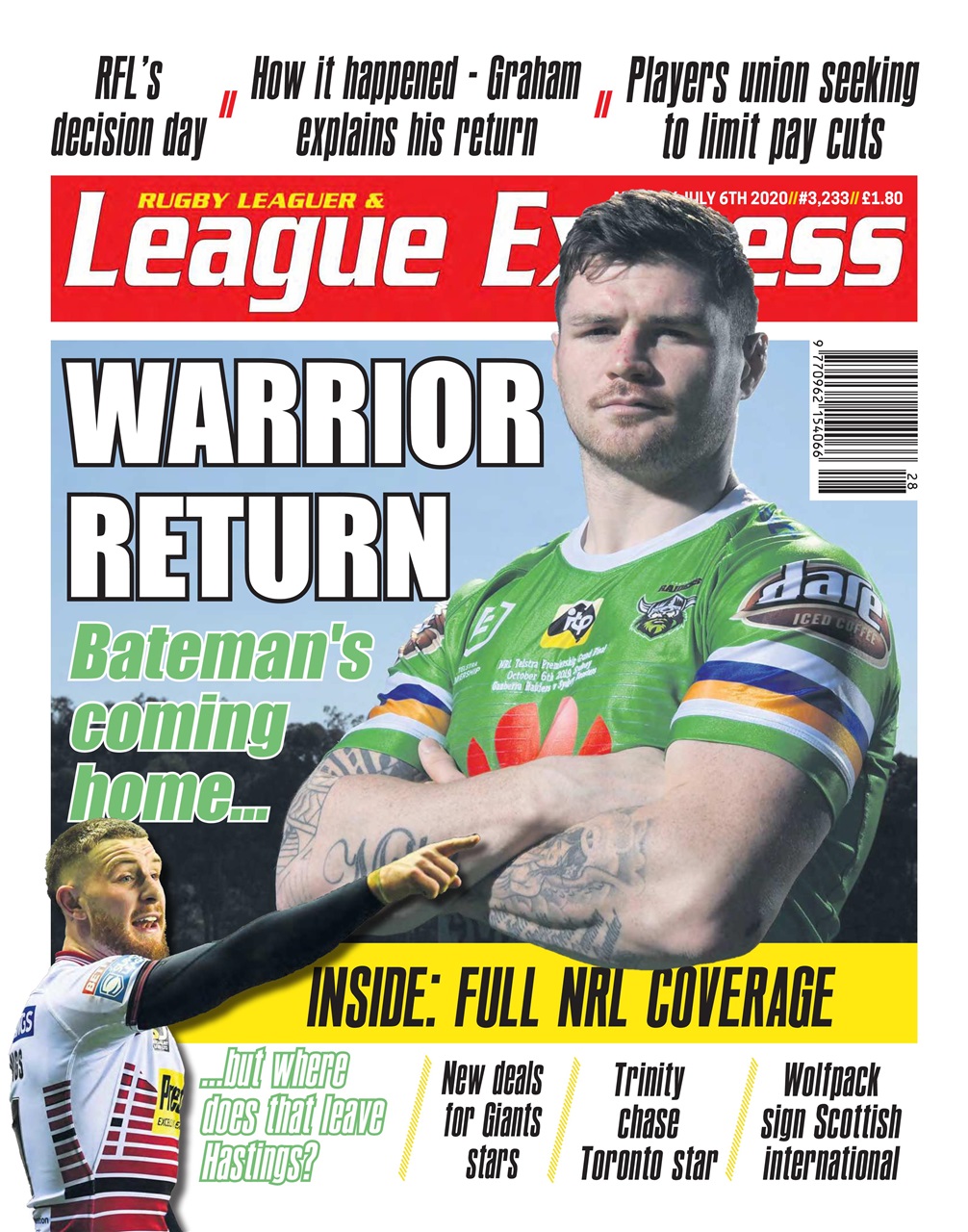 League Express Preview Pages