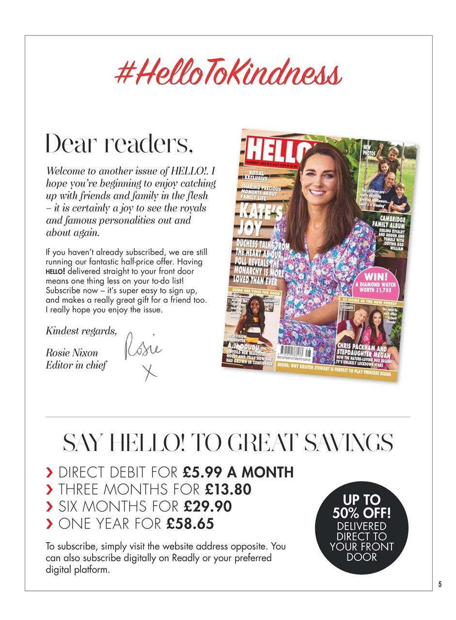 Hello! Magazine Preview Pages