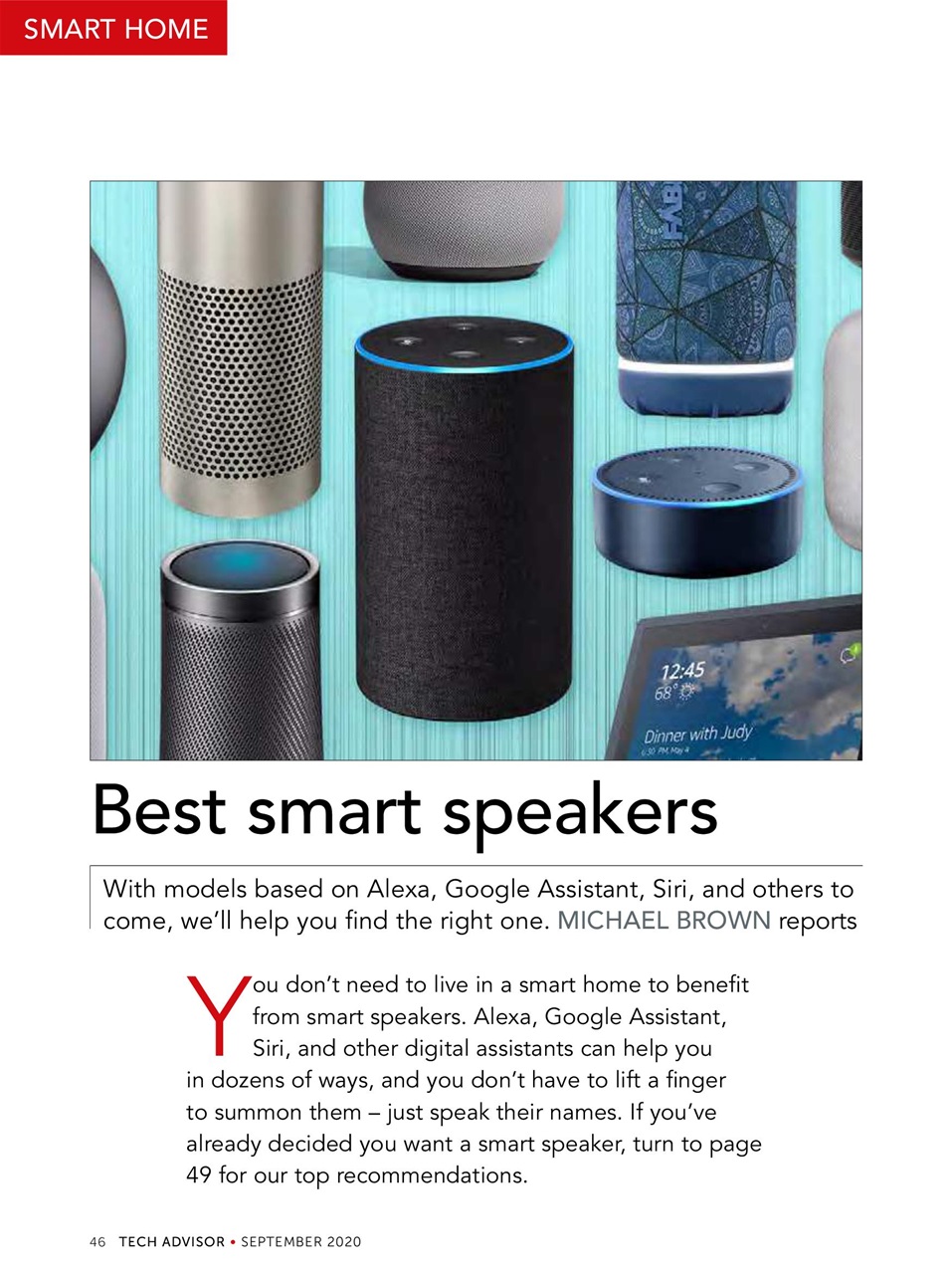 Tech Advisor Preview Pages