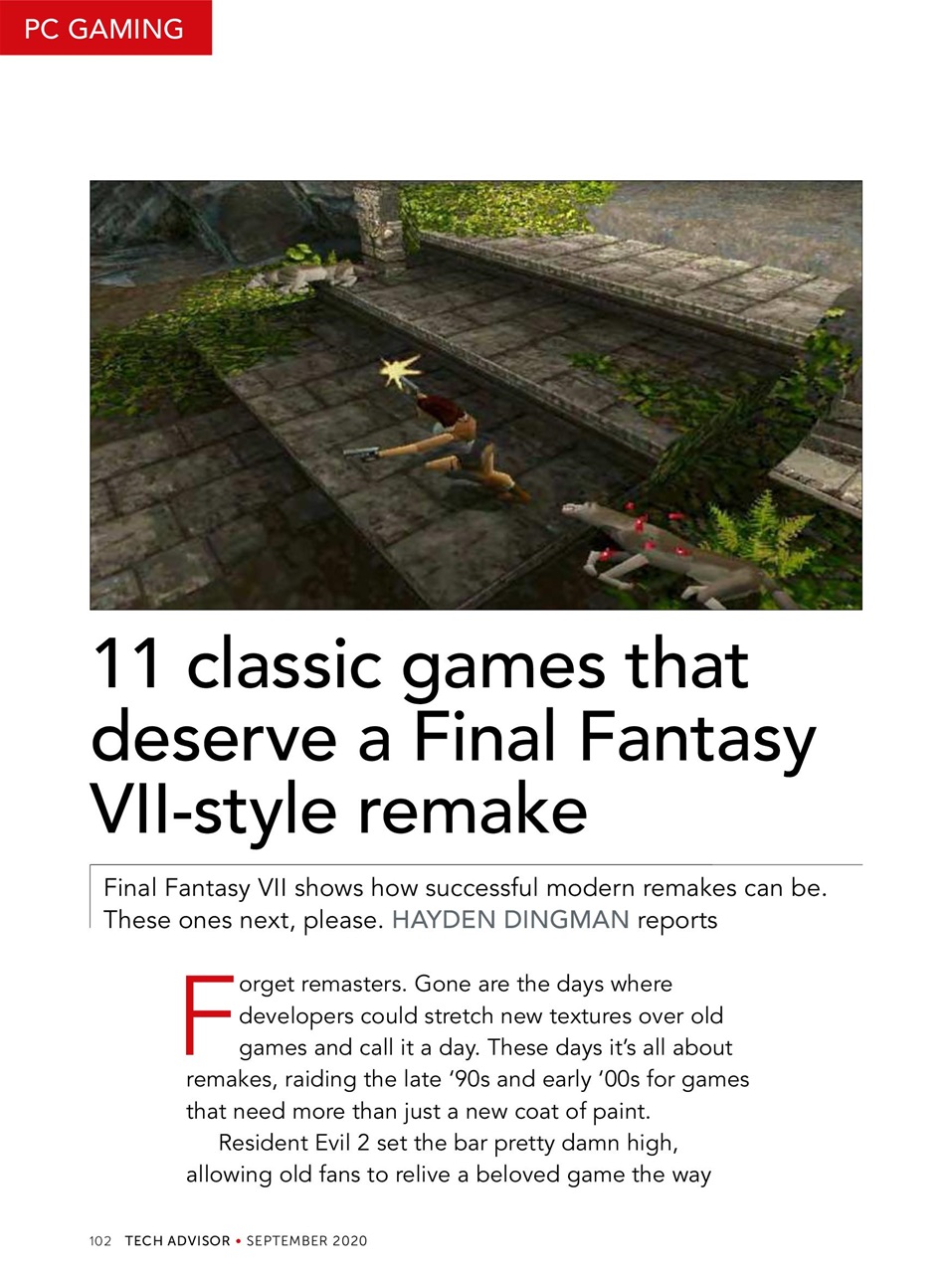 Tech Advisor Preview Pages