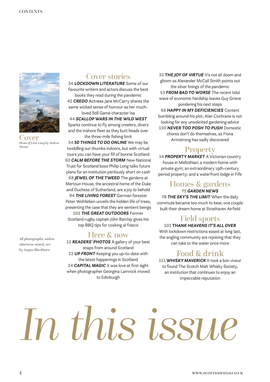 Scottish Field Preview Pages