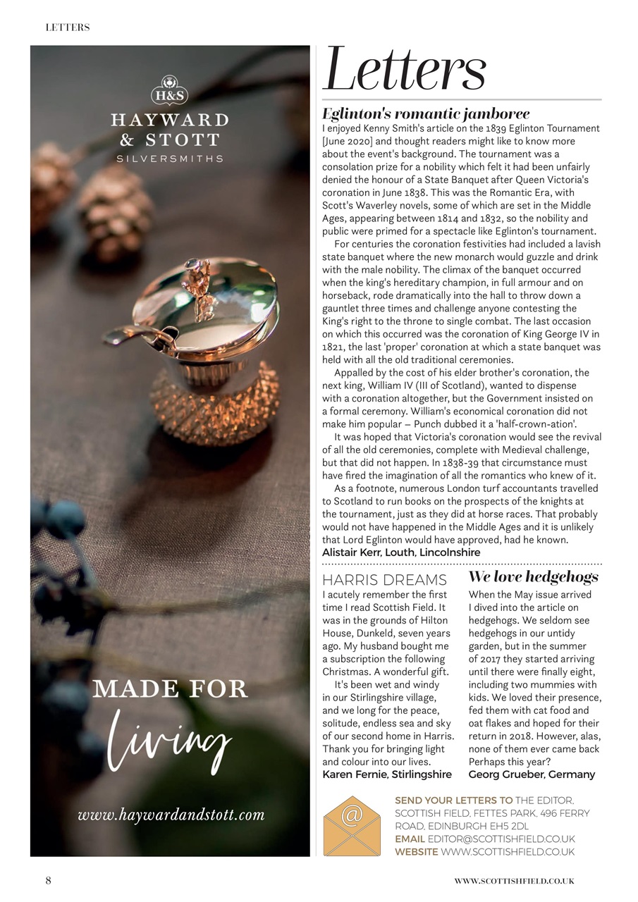 Scottish Field Preview Pages