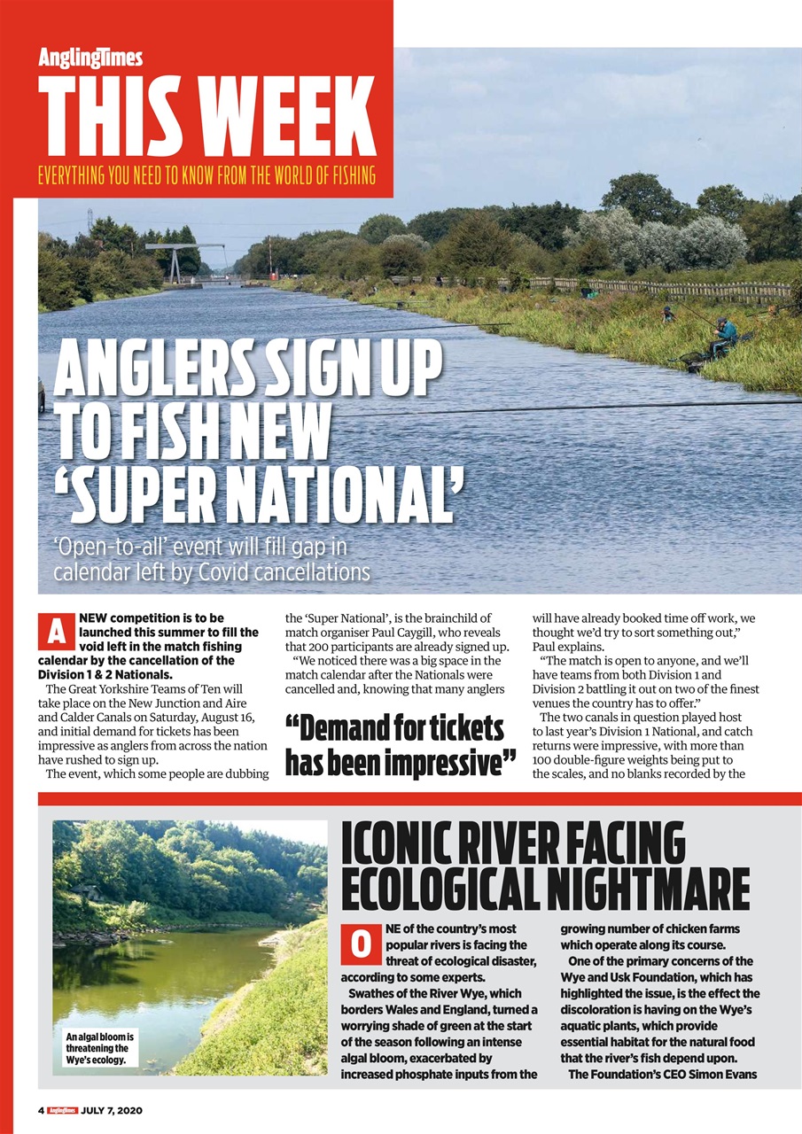 Angling Times Preview Pages