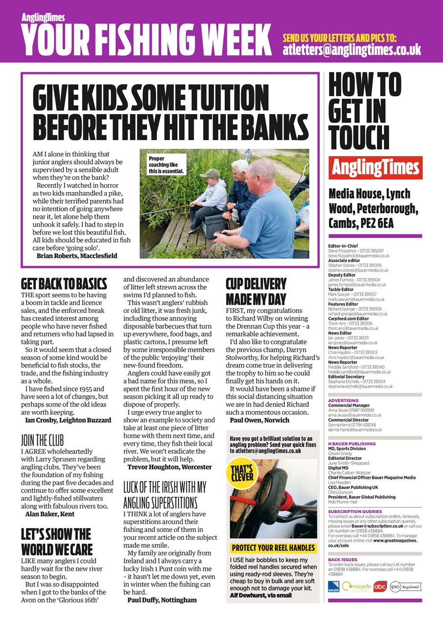 Angling Times Preview Pages