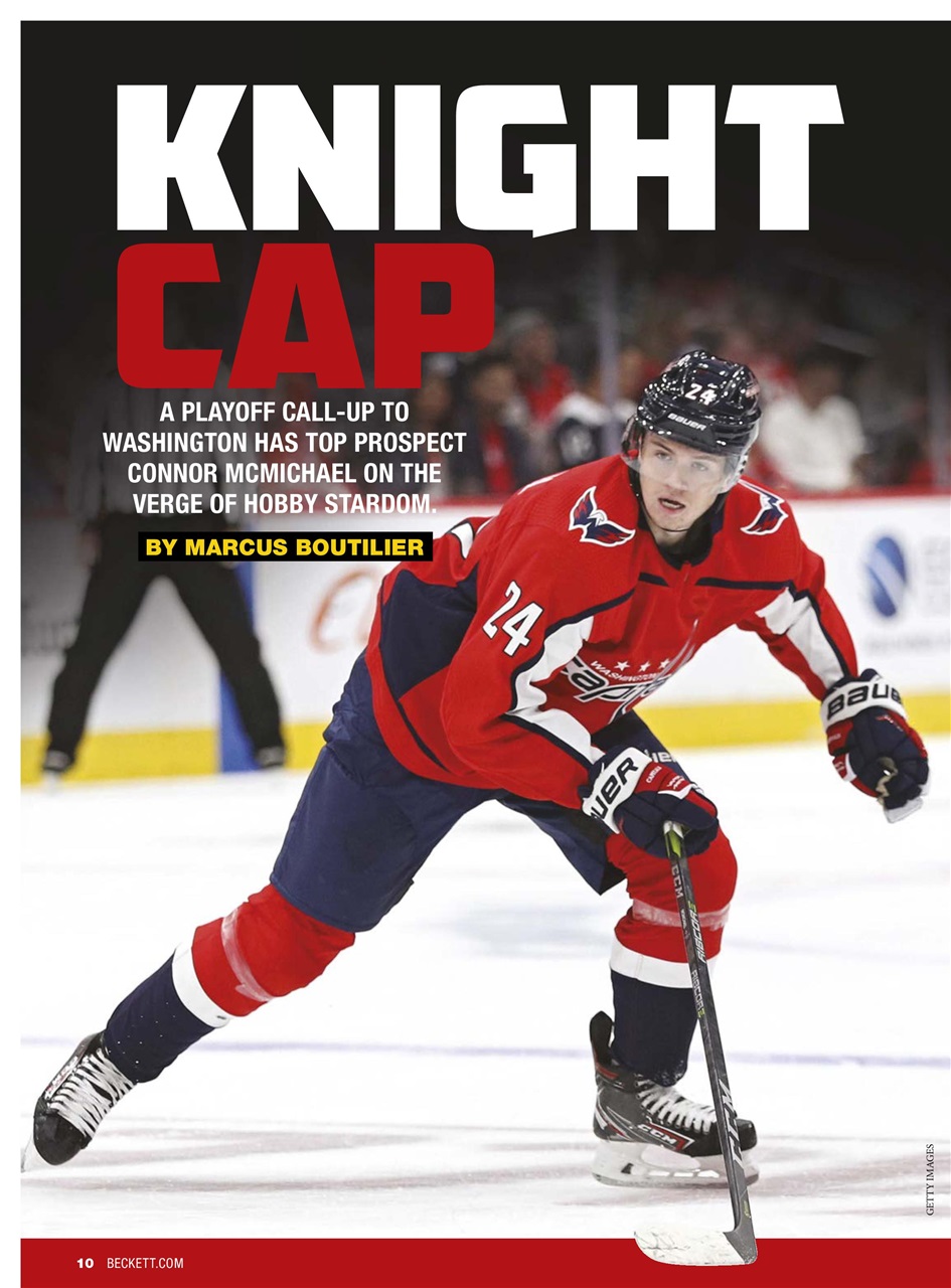 Beckett Hockey Magazine Preview Pages