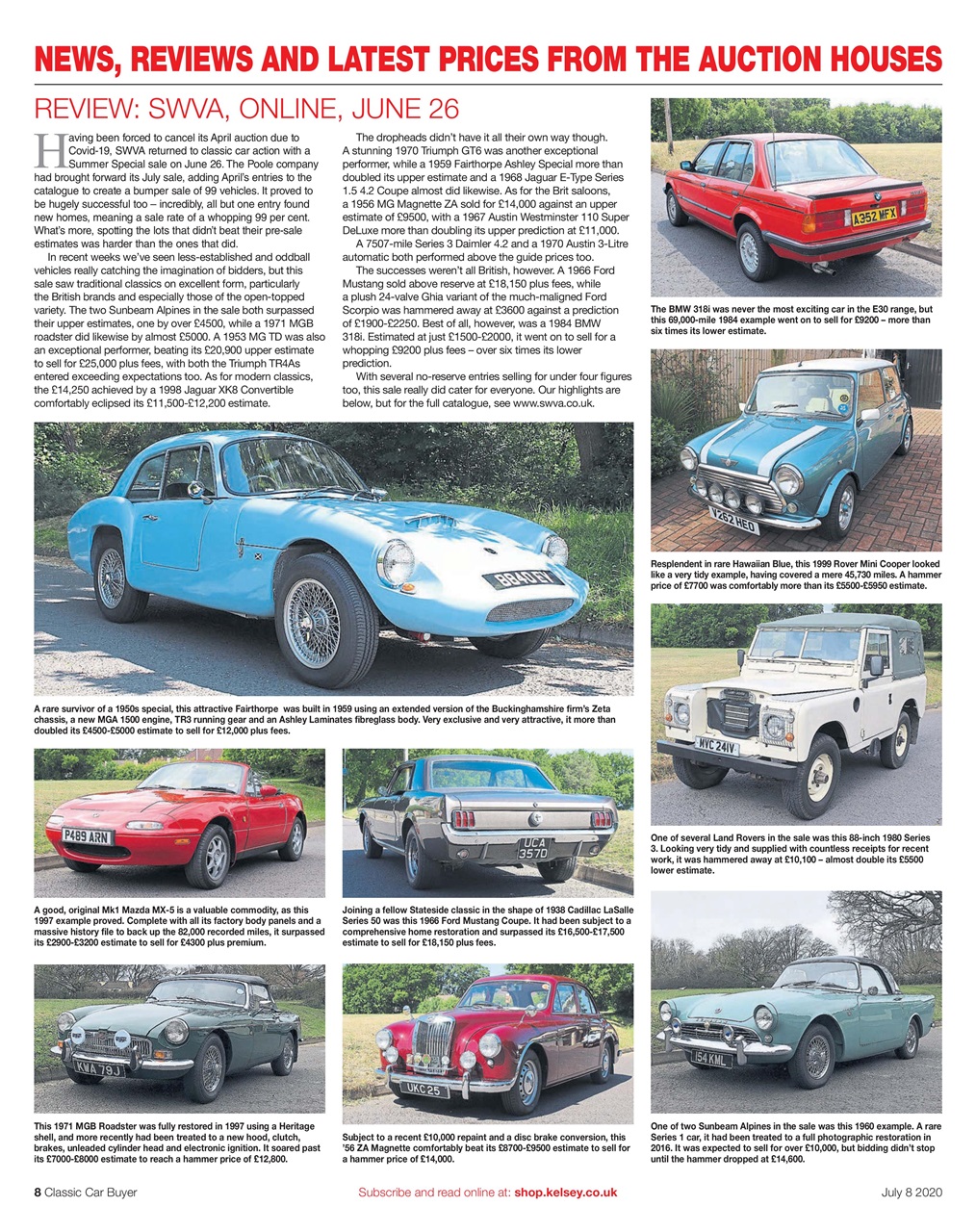 Classic Car Buyer Preview Pages