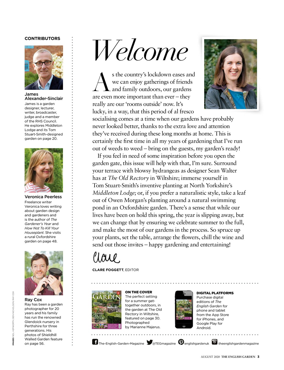 The English Garden Preview Pages