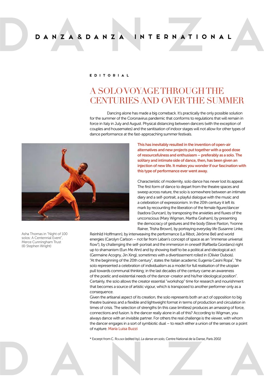 DANZA&DANZA International Preview Pages